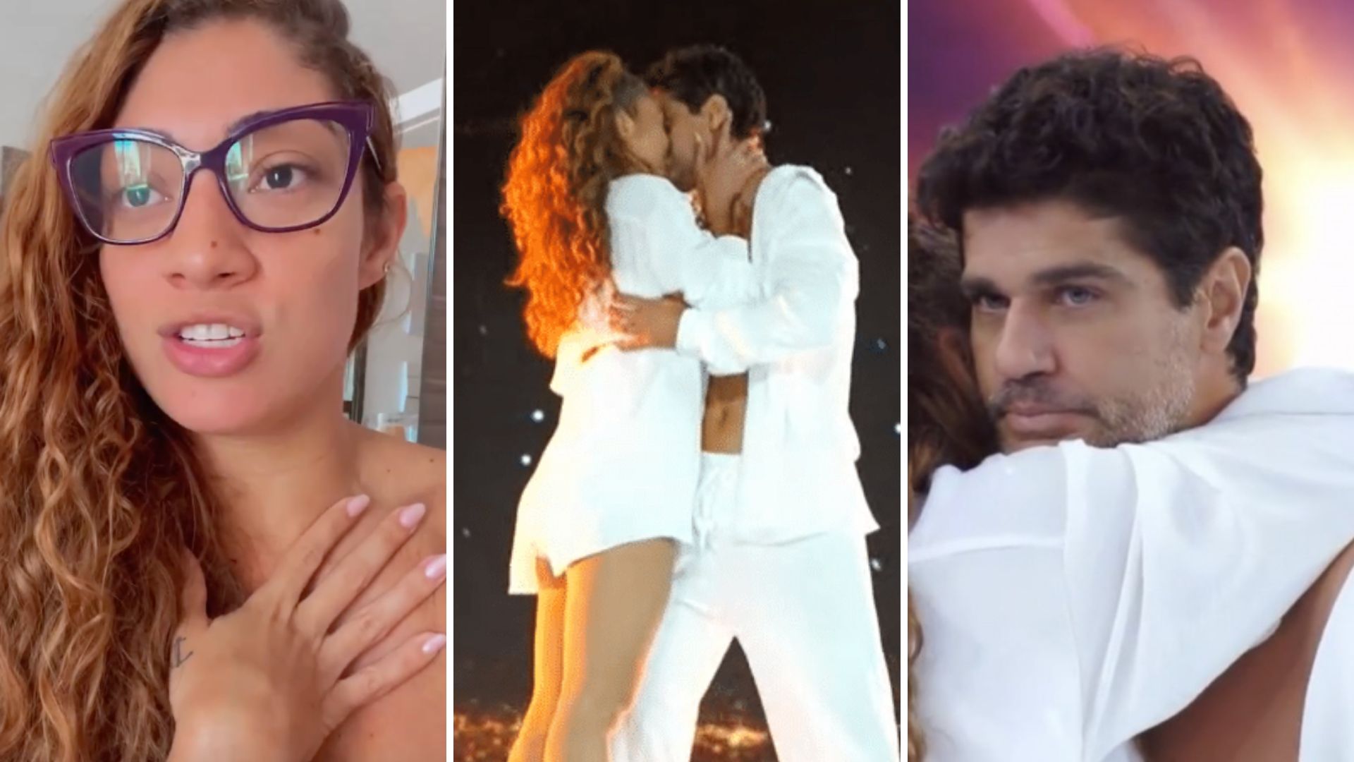Apelação? Bailarina rebate críticas após beijão em Bruno Cabrerizo: “Me foi solicitado”