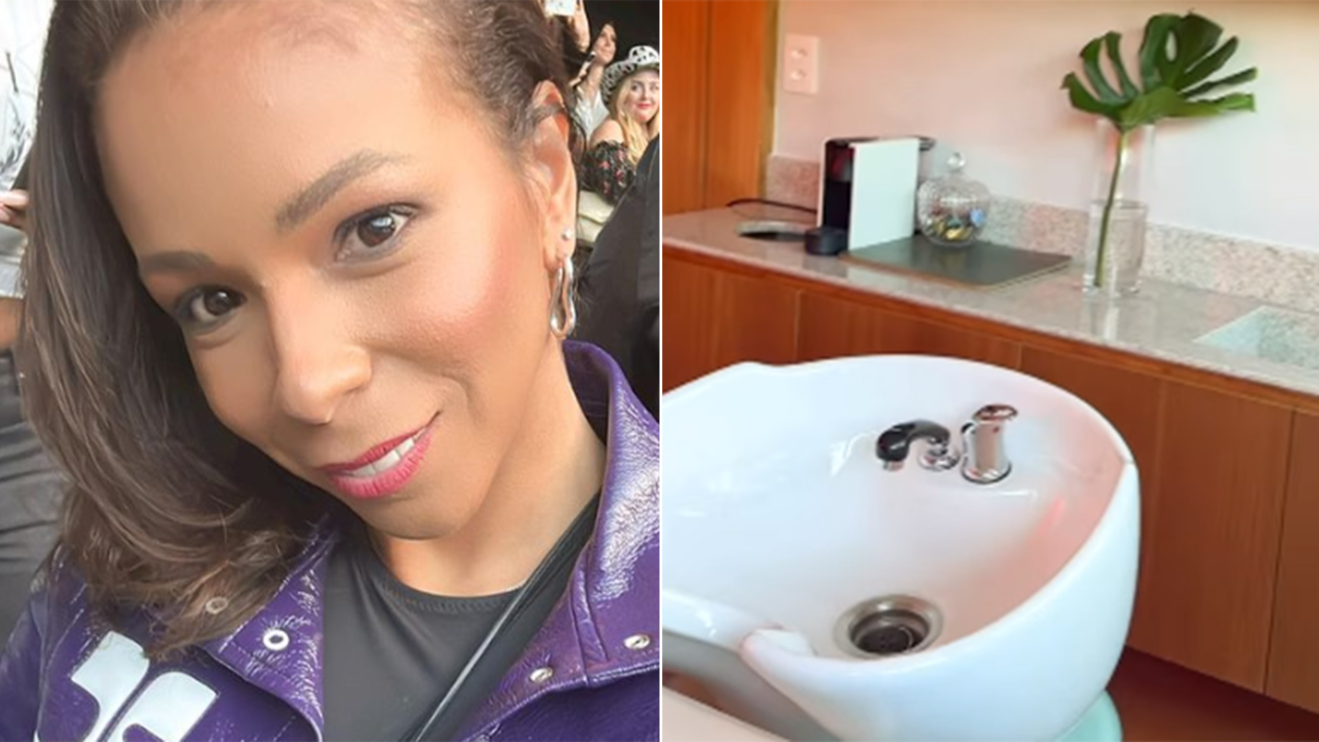 Belle Silva, esposa de Thiago Silva, revela detalhes do salão de beleza em sua mansão no RJ