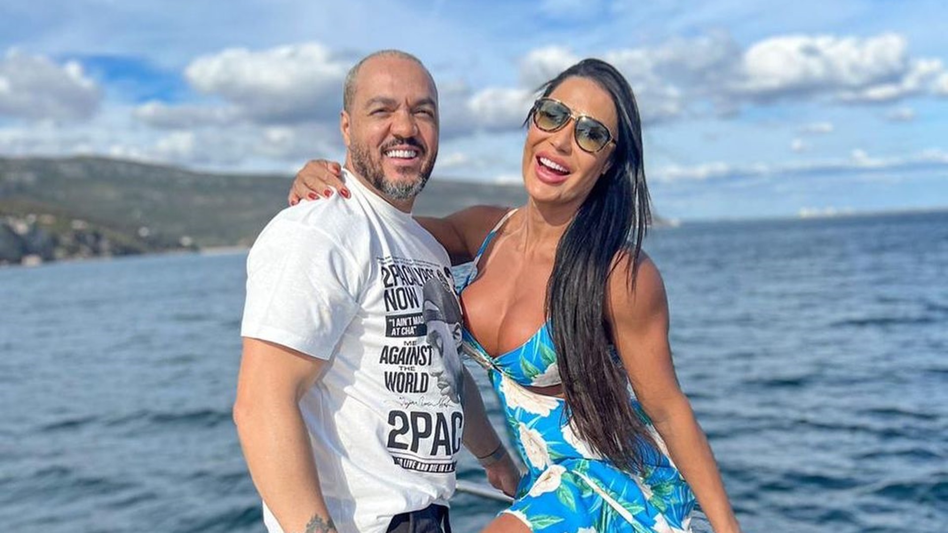 Belo prepara show do Dia dos Namorados e se declara para Gracyanne: “Todos os dias”