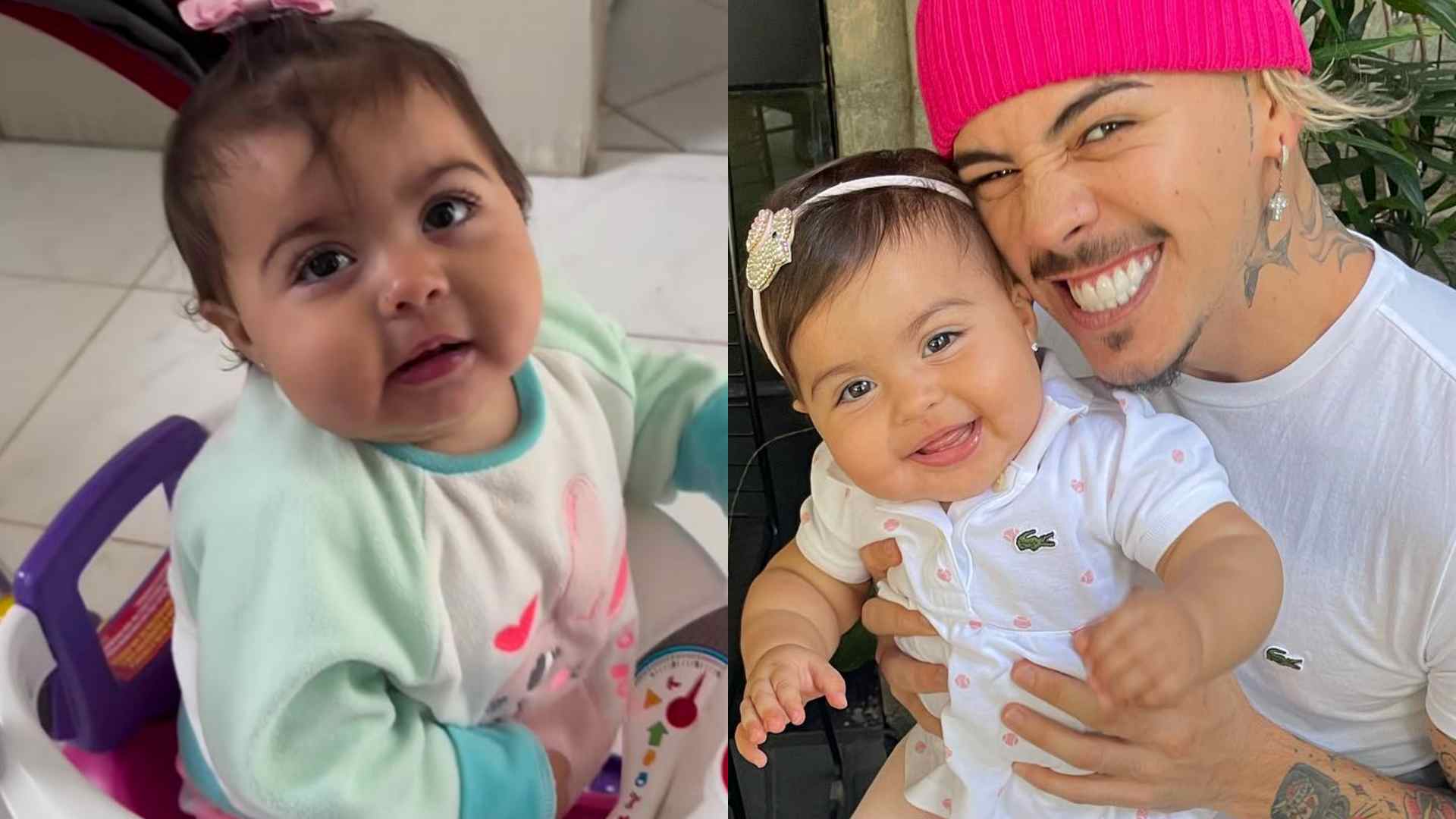 Biel se derrete ao ouvir a filha falar ‘papai’: “Obrigado por tanto”