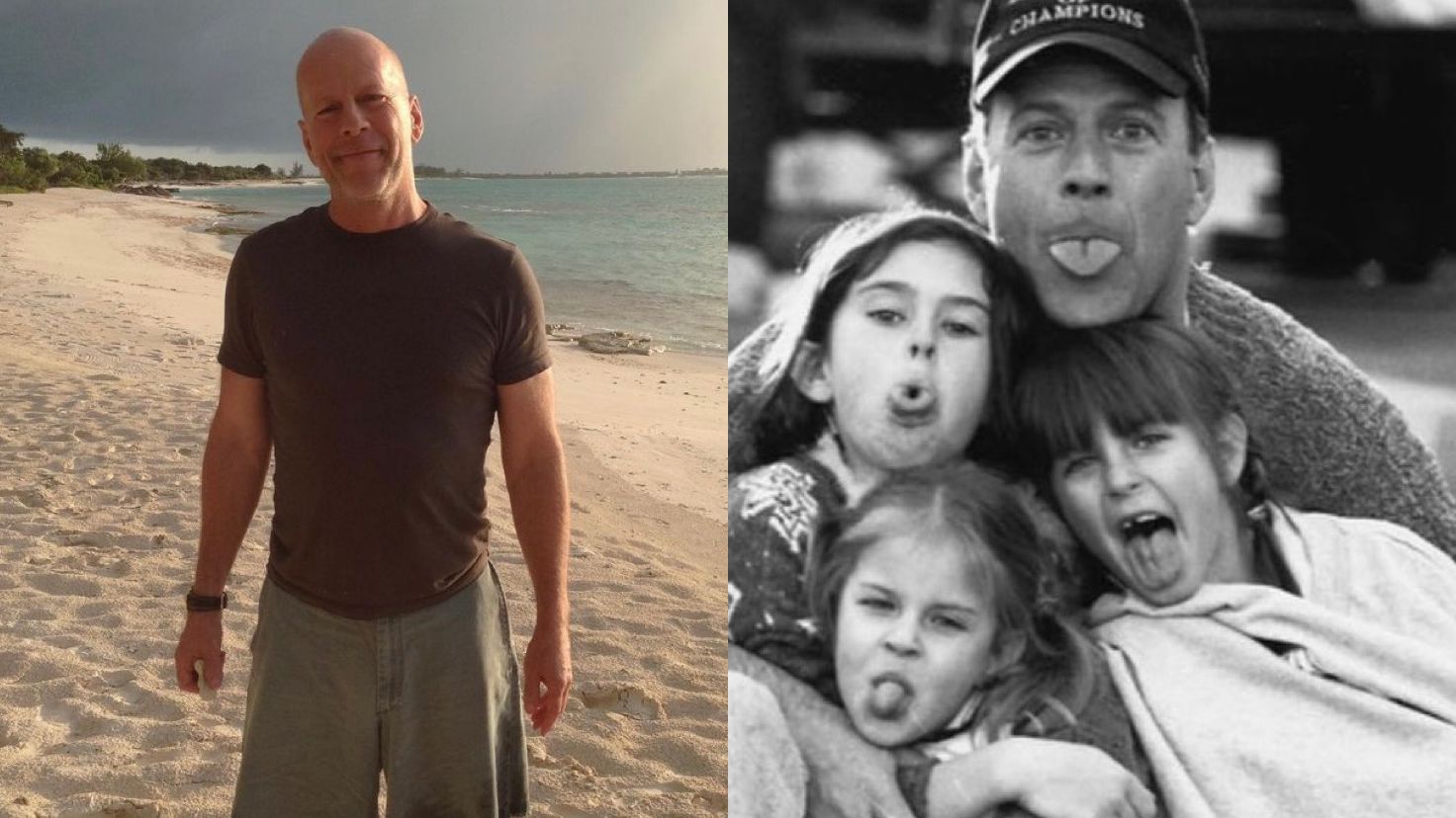 Em meio à luta contra demência, Bruce Willis recebe homenagens de Demi Moore e atual esposa