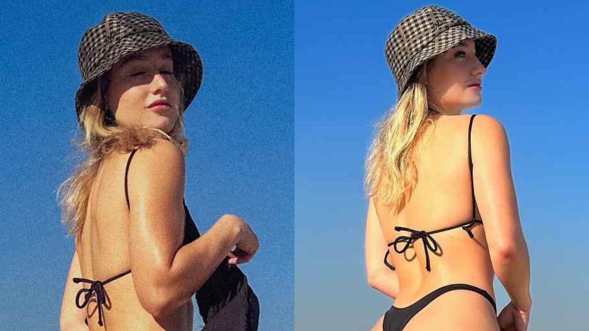 Bruna Griphao impressiona ao exibir bumbum perfeito com biquíni fininho: “Gata”