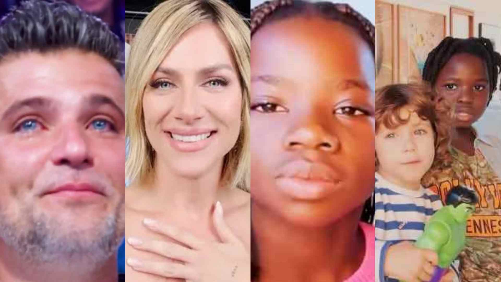 Bruno Gagliasso se emociona ao receber homenagem da família no ‘Domingão’