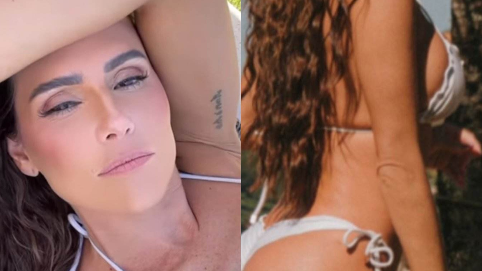 Bumbum de Deborah Secco surge gigante em foto de biquíni e impressiona