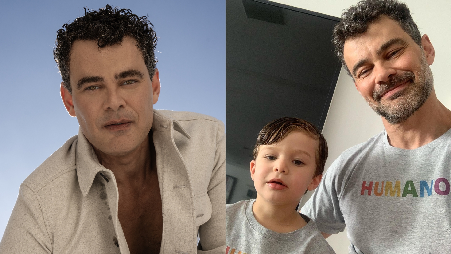 Carmo Dalla Vecchia revela ter feito curso para exercer paternidade saudável