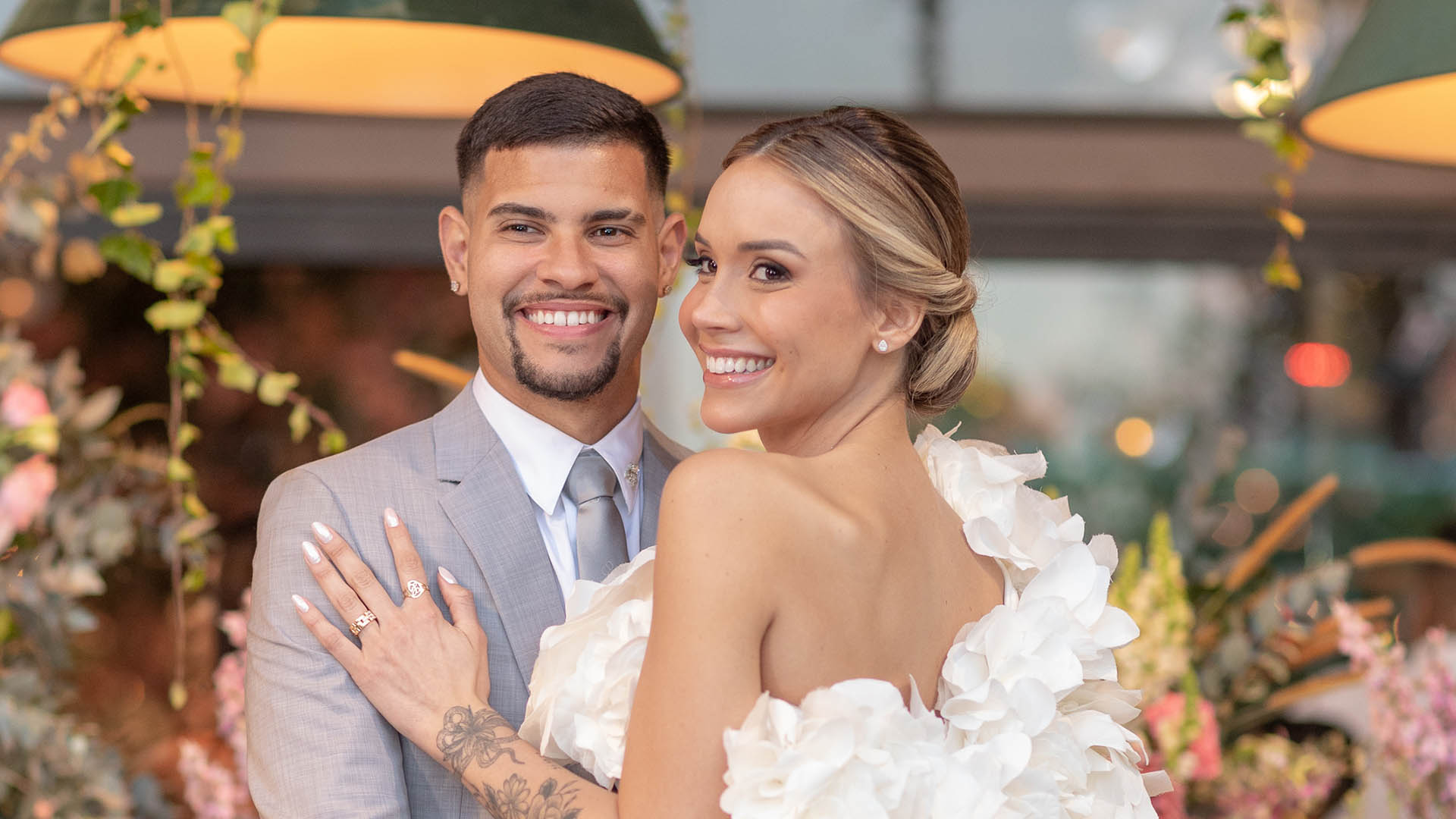 Bruno Guimarães e Ana Lídia protagonizam boda de sonhos
