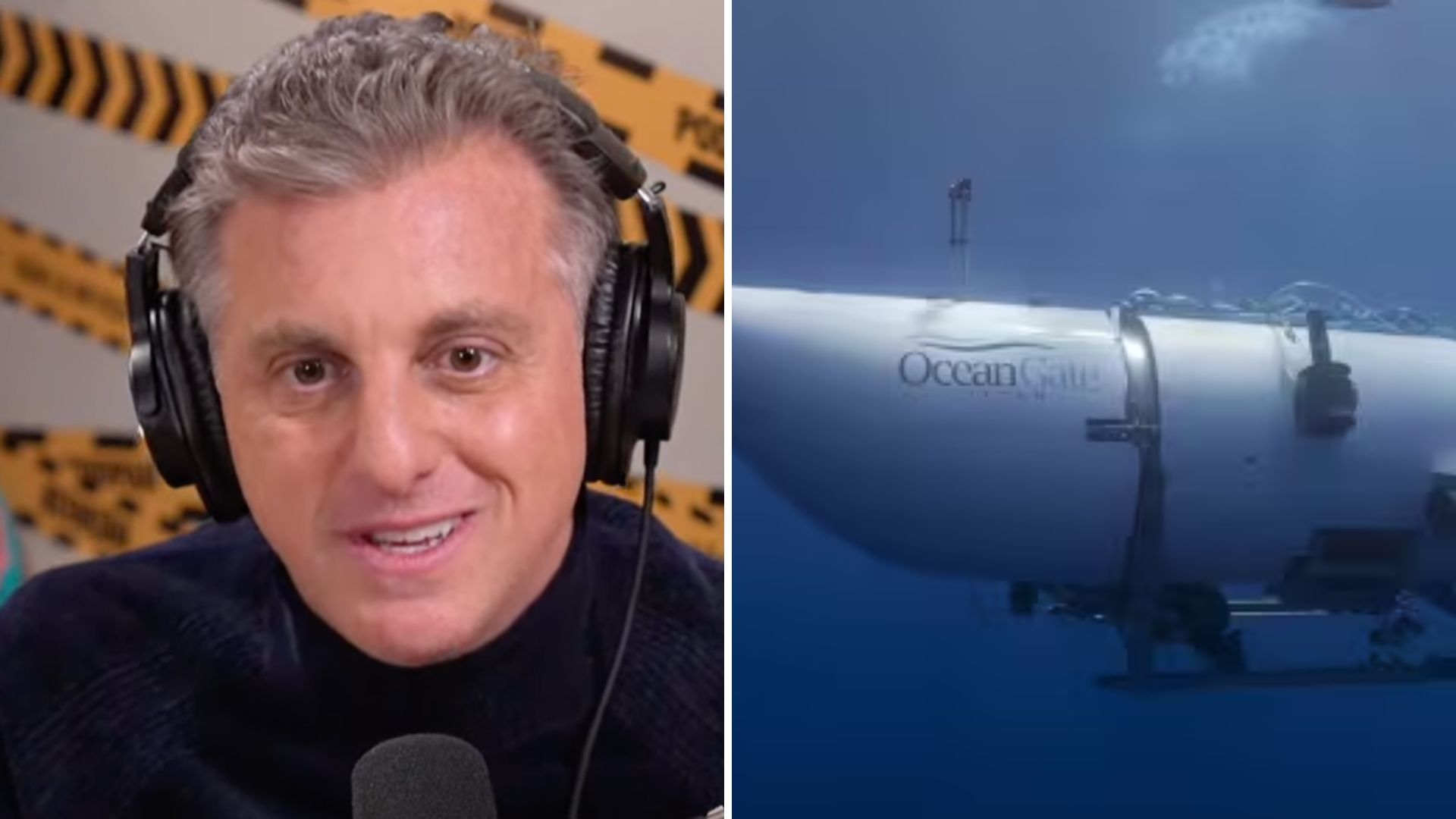 Comentário de Luciano Huck sobre tripulantes do submarino gera polêmica: “Vaidade”