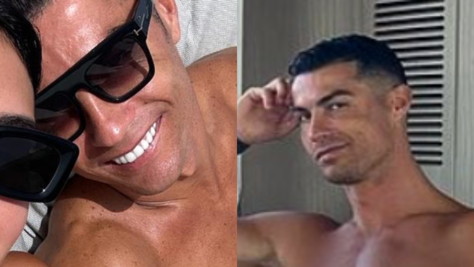 Cristiano Ronaldo choca seguidores com tanquinho trincado durante viagem