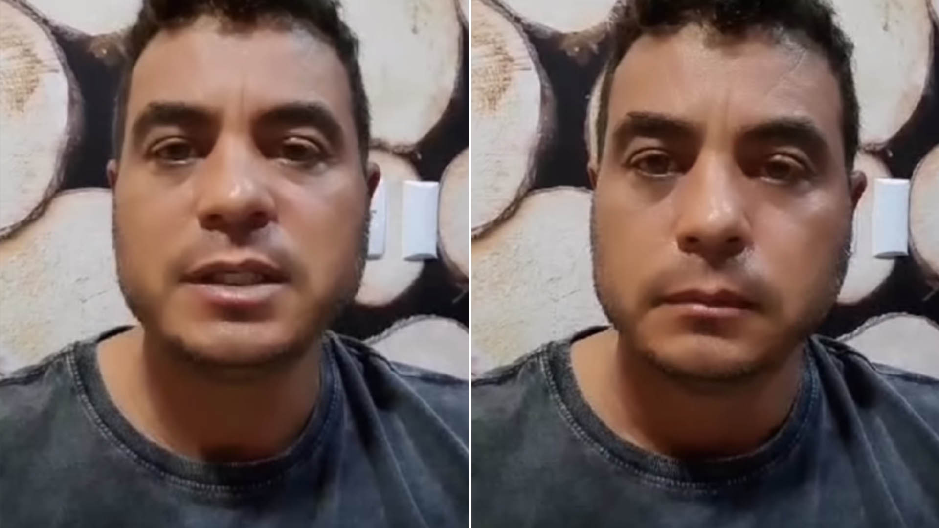 Dhomini rompe o silêncio ao ser visto agredindo um homem