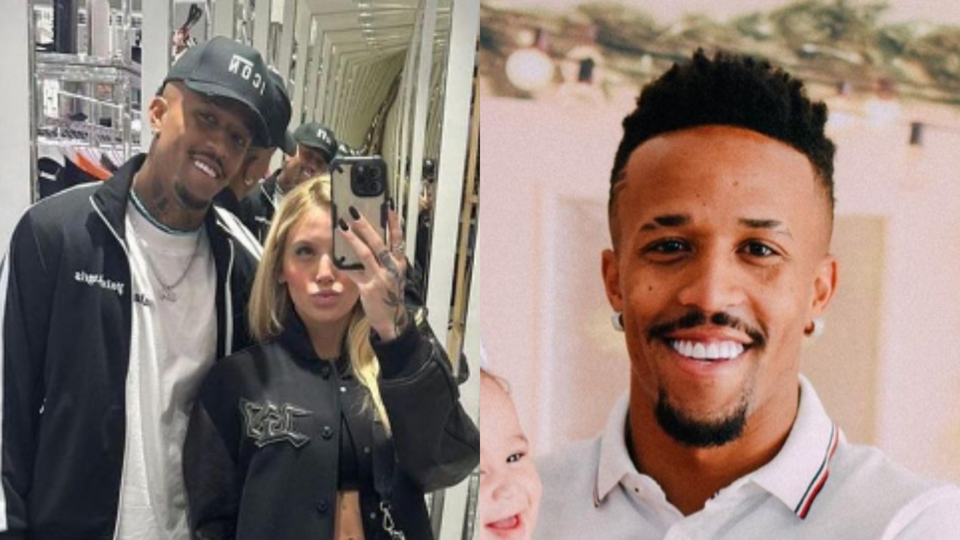 Após unfollow, Éder Militão rebate boatos e posta foto ao lado de nova namorada
