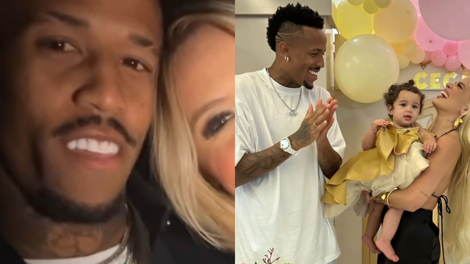 Éder Militão surge ao lado de nova namorada após posar com Karoline Lima