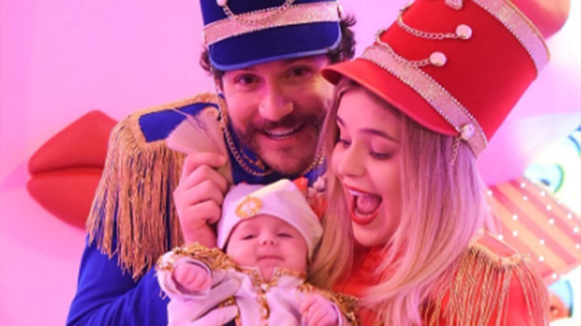Viih Tube e Eliezer fazem festa inspirada na Xuxa para a filha, Lua