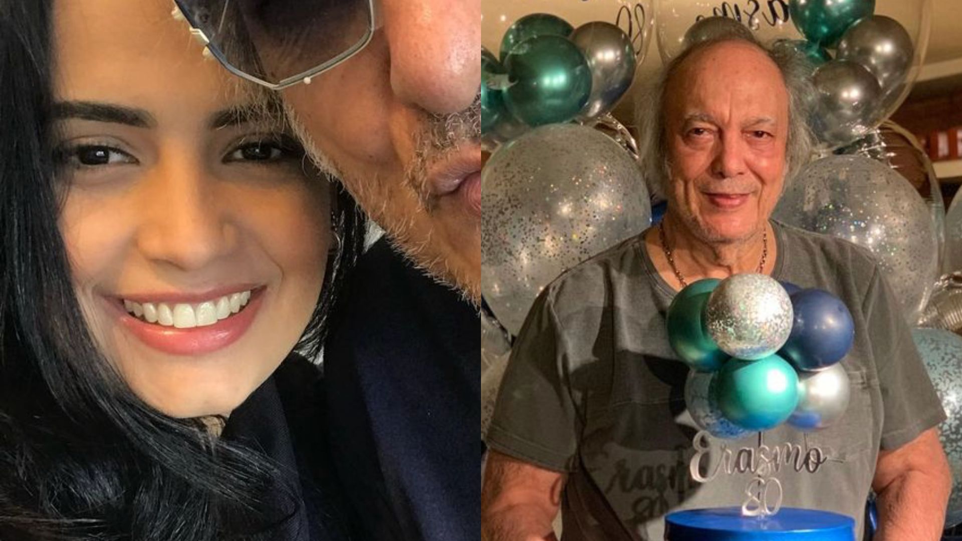 Viúva de Erasmo Carlos comove fãs com homenagem para o marido: “Sinto saudades”
