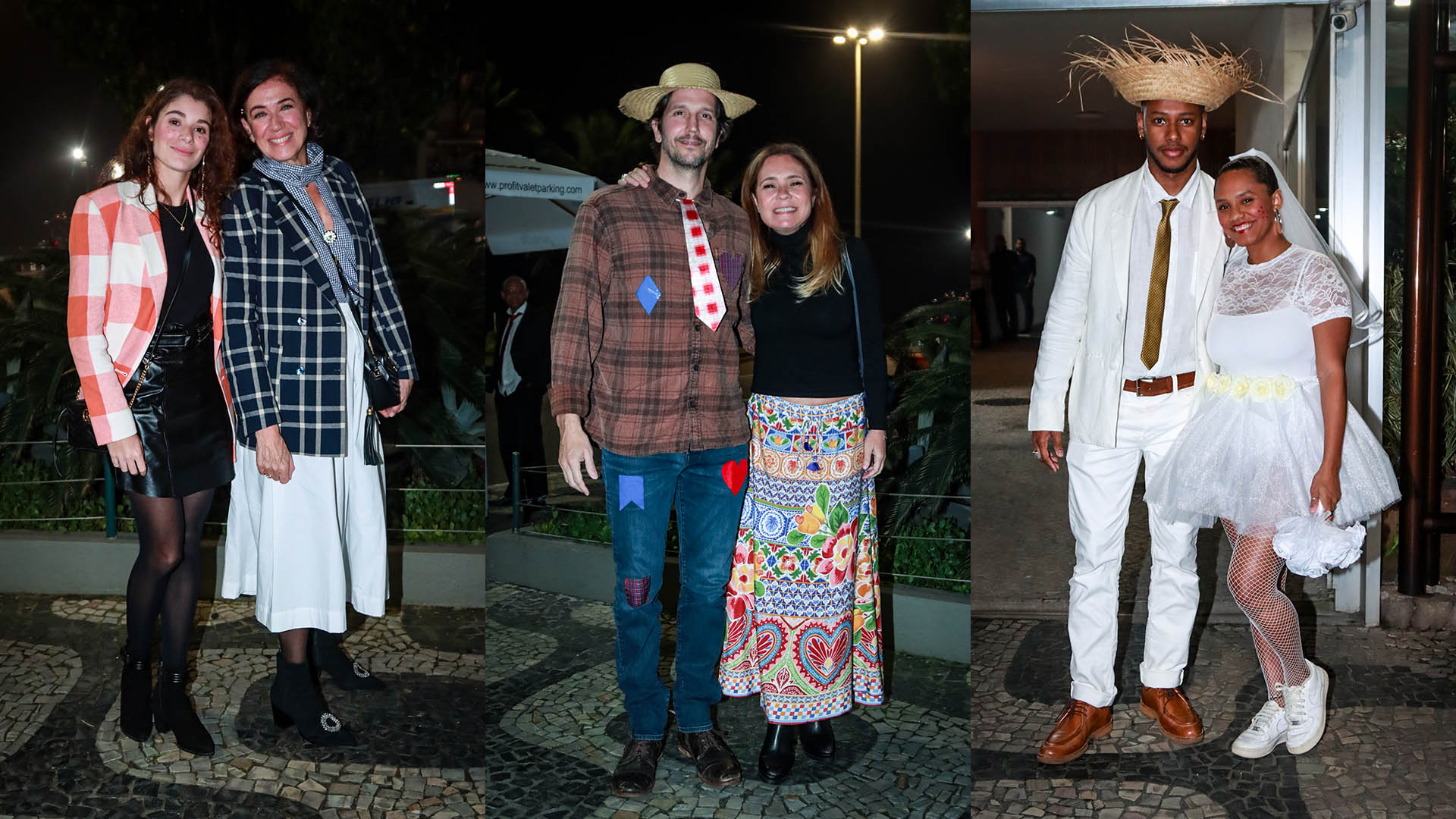 Famosos se divertem em festa junina no Rio de Janeiro
