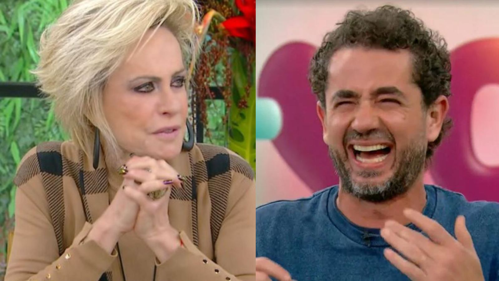 Ana Maria Braga ganha puxão de orelha de Felipe Andreoli após gafe: “Quem é?”