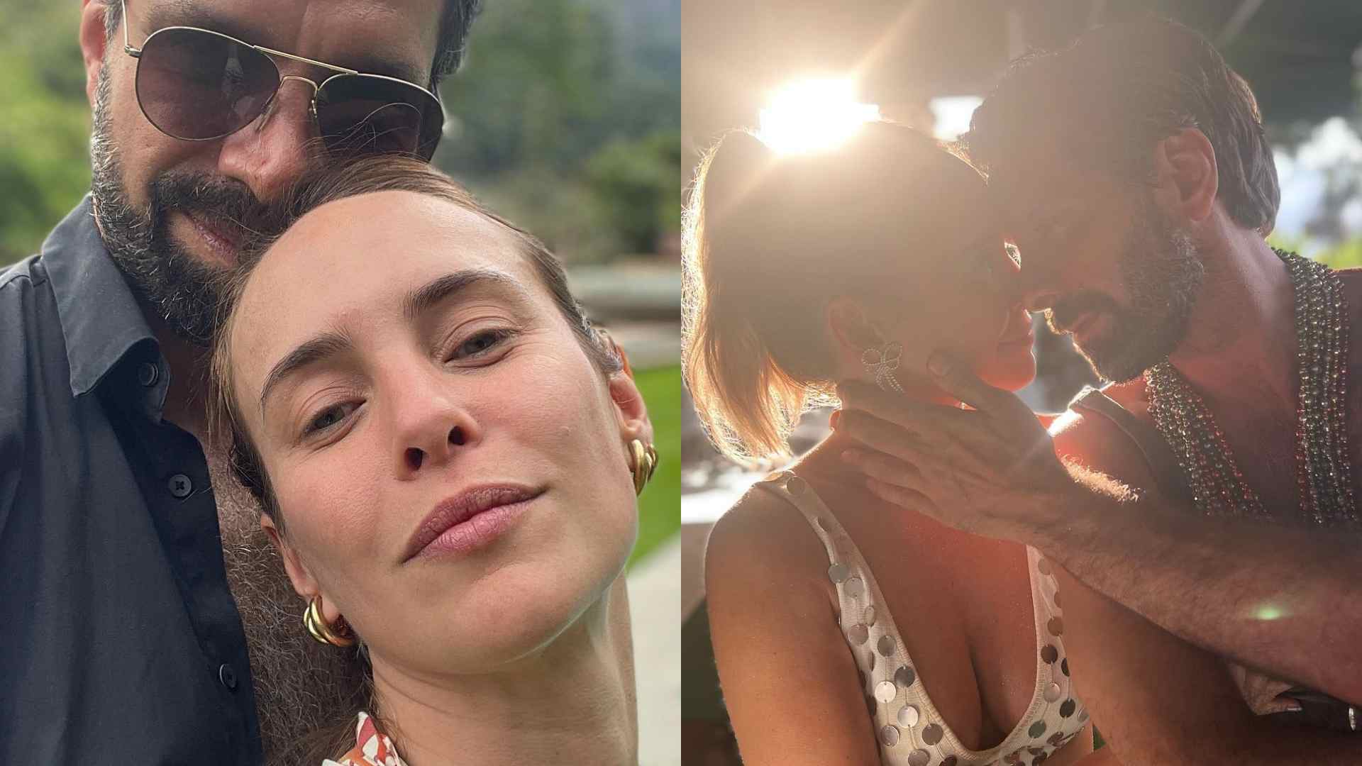 Fernanda Nobre surge em clima de romance com o marido: “Mudou minha vida”