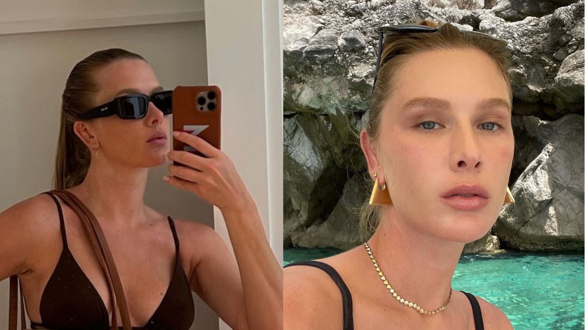 Fiorella Mattheis impressiona ao eleger biquíni 4 meses após dar à luz: “Chocada”