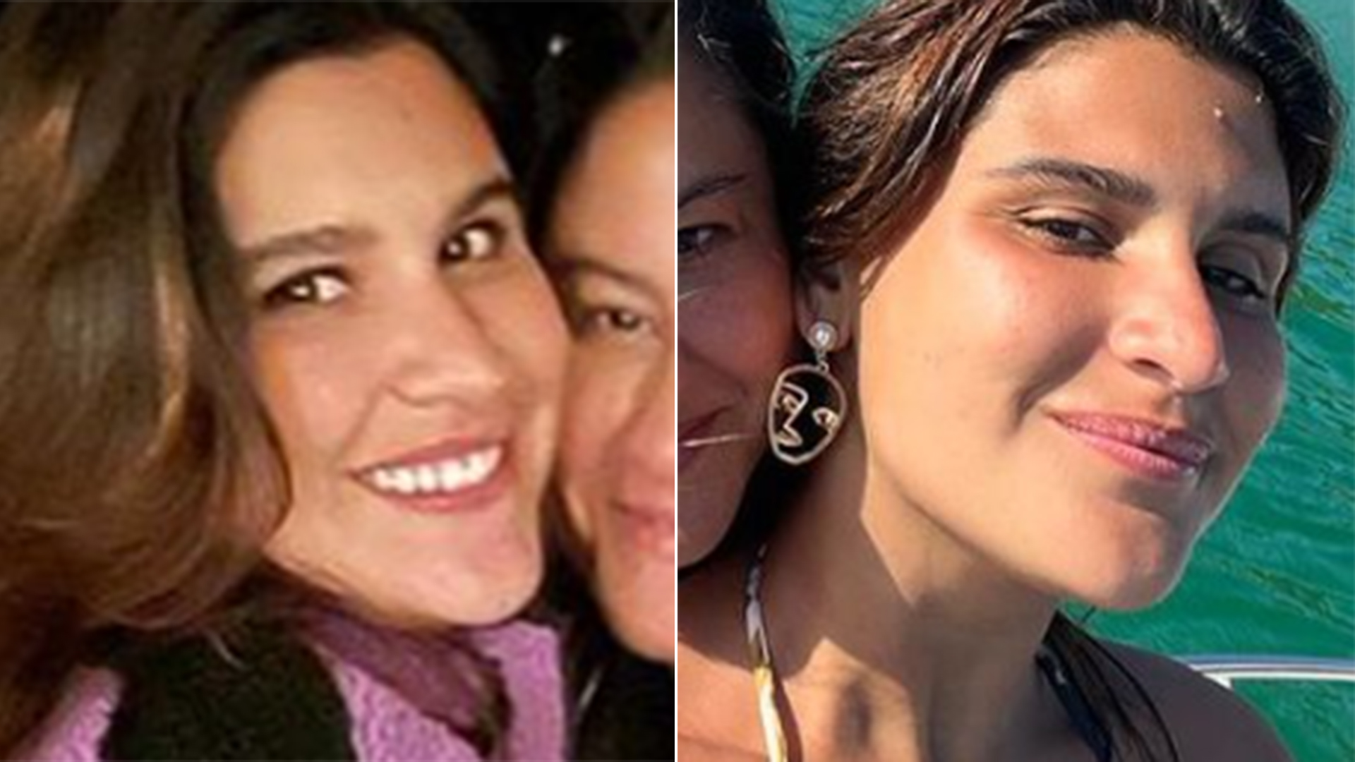 Giulia Costa surge com irmã mais velha, que é filha de Renata Sorrah e Marcos Paulo