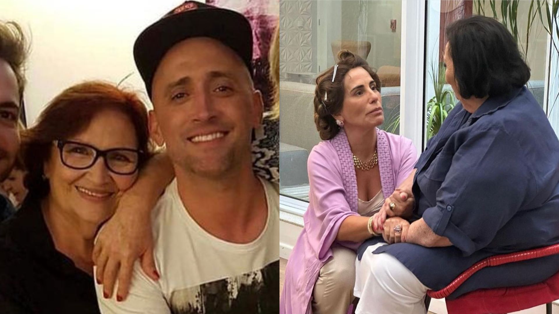 Mãe de Paulo Gustavo se emociona em encontro com Glória Pires: “Especial”