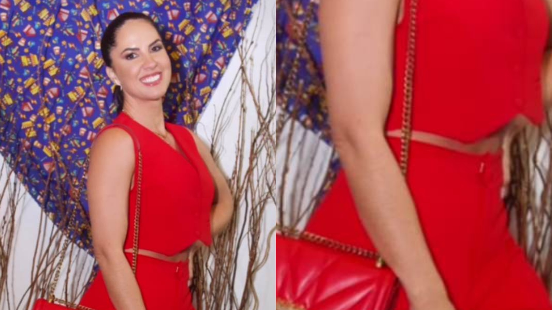 Graciele Lacerda repete look e surpreende ao mudar detalhe no camarim: ‘Chocada’