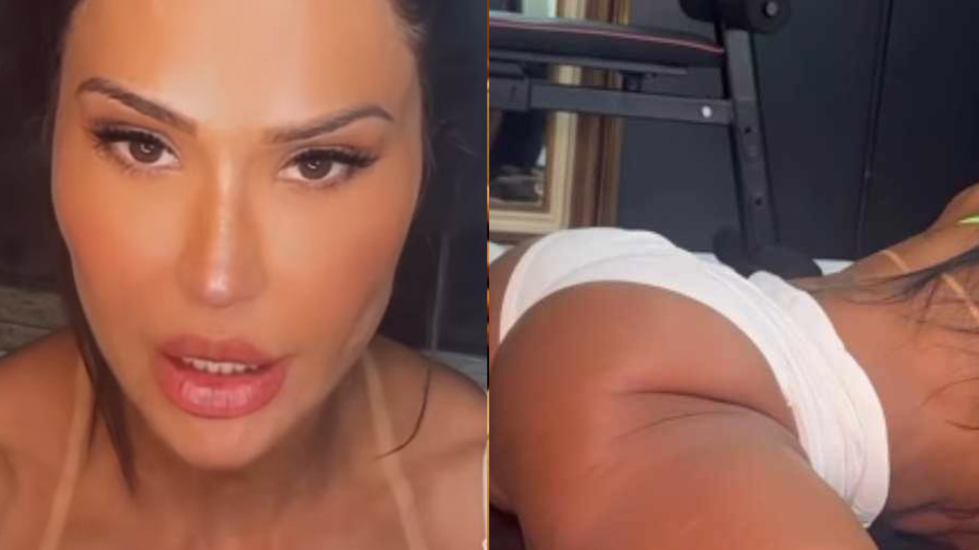 Gracyanne Barbosa abre parte íntima no limite e chama a atenção: ‘Jeitinhos de rasgar’