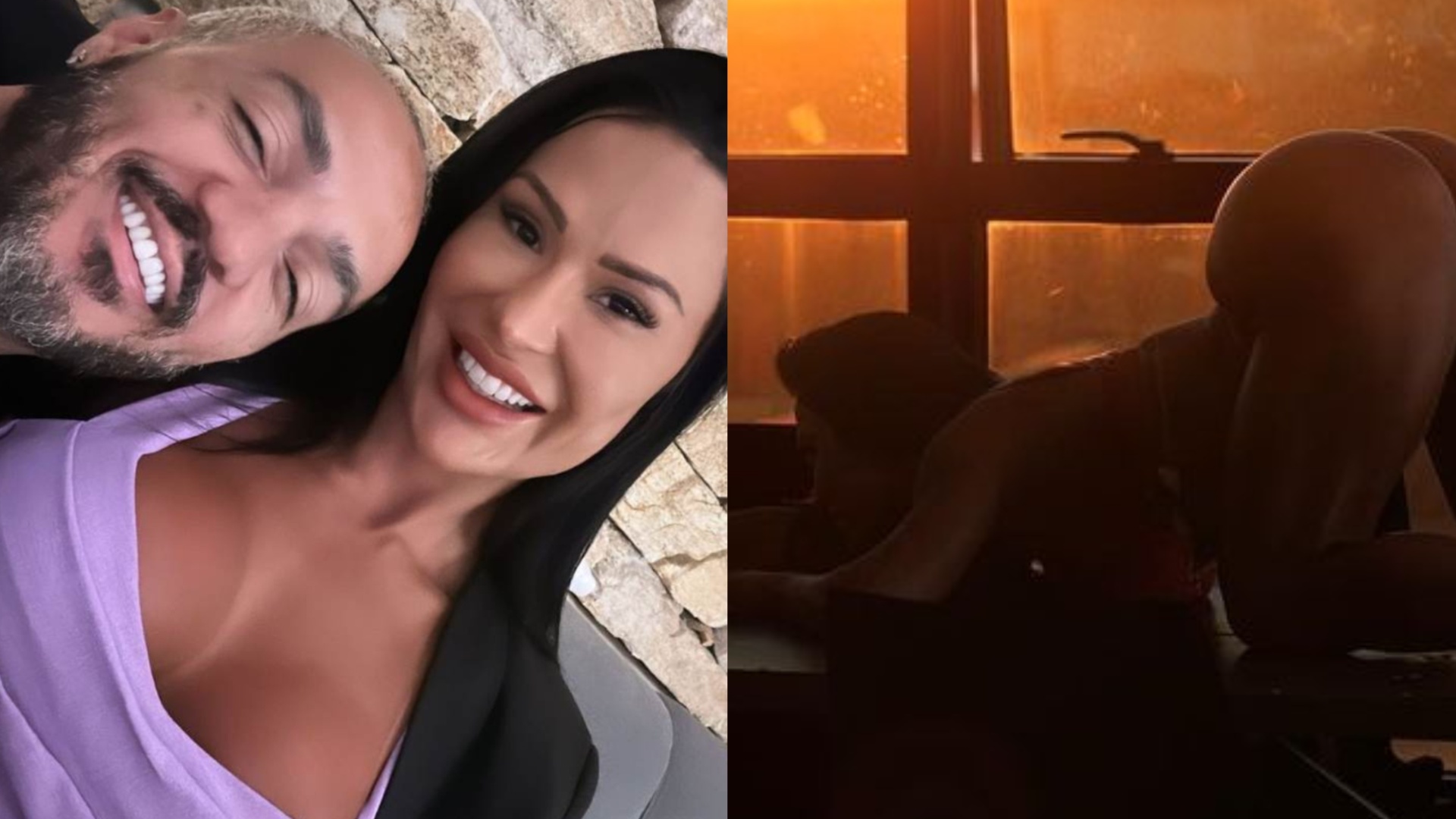 De quatro, Gracyanne Barbosa choca ao aparecer seminua seduzindo Belo: ‘Que foto’
