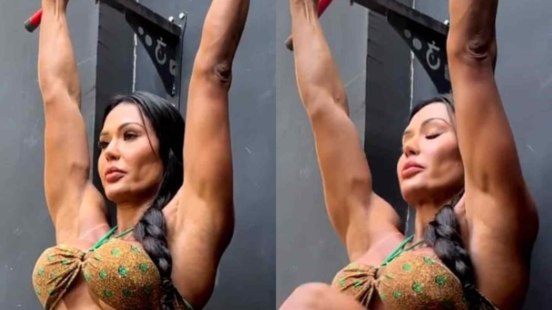 Gracyanne Barbosa escandaliza com look curtinho durante treino: “Maravilhosa”