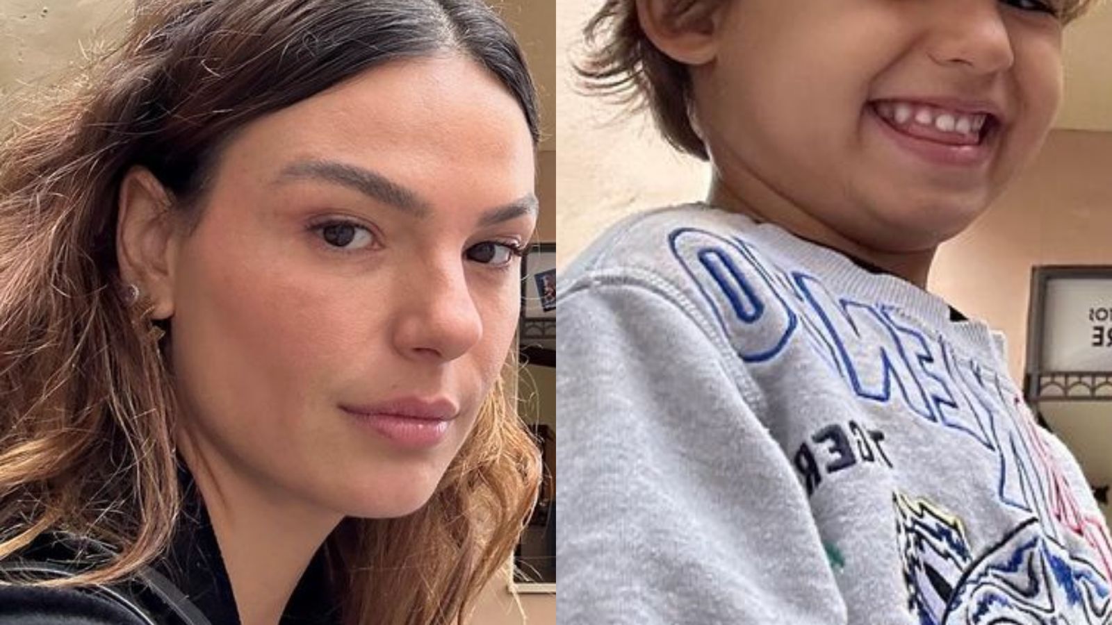 Isis Valverde exibe registro com o filho e semelhança impressiona: “Igual a mãe”