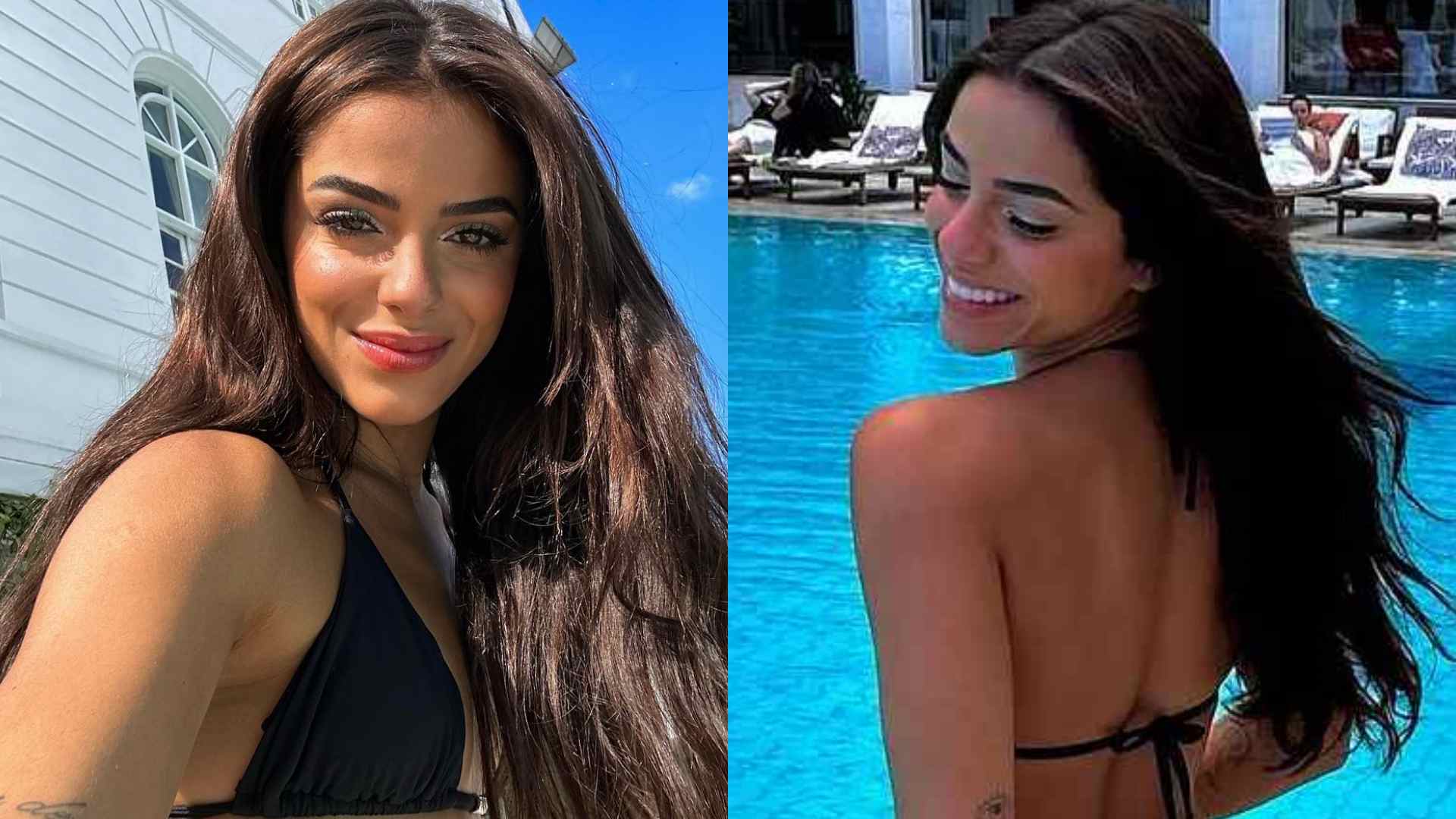 Key Alves ostenta corpaço em cliques de biquíni à beira da piscina: “Um mulherão”