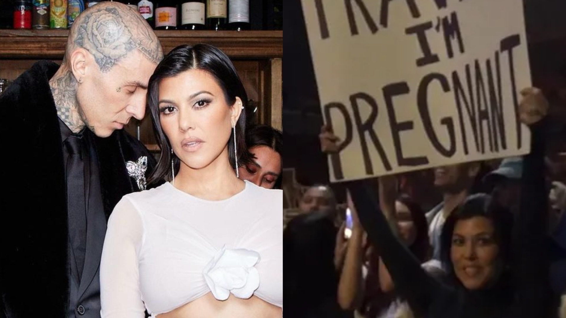Mãe de três, Kourtney Kardashian anuncia 1º bebê com Travis Baker