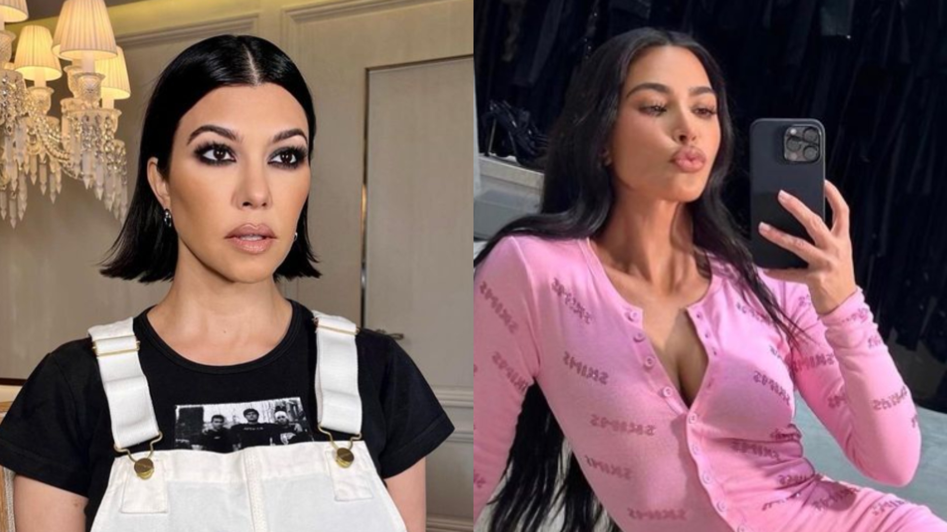 Kourtney Kardashian revela briga de anos com Kim ao chamar irmã de ‘louca’