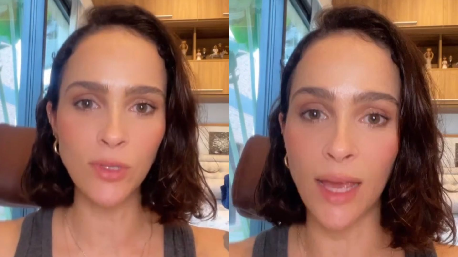 Leticia Cazarré responde críticas por surgir arrumada no hospital: “Sofrimento”