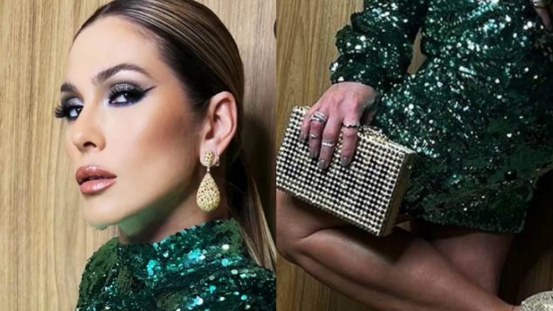 Lívia Andrade choca com produção toda brilhante: ‘Que look é esse?’