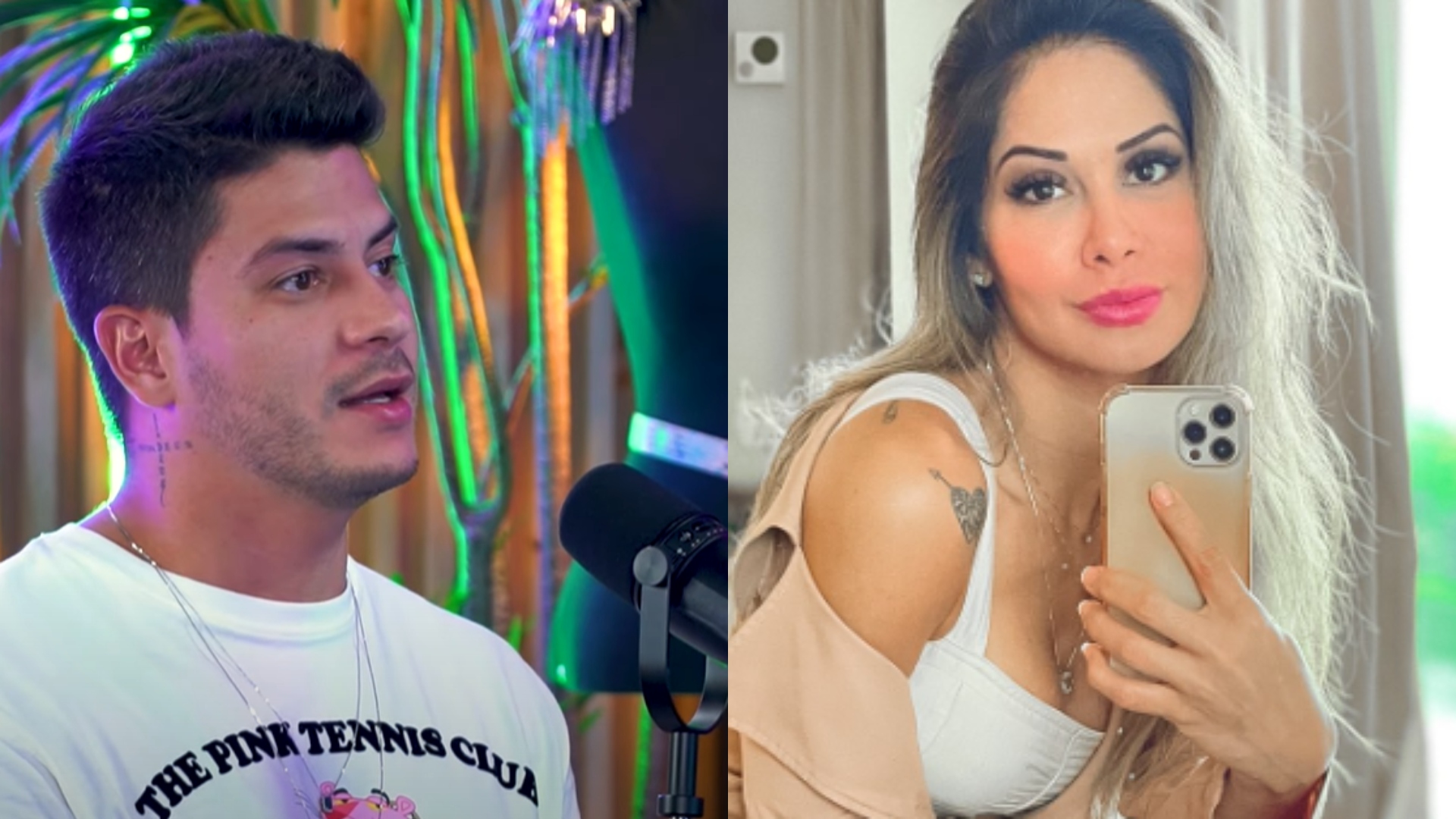 Arthur Aguiar aponta motivo bizarro para término com Maíra Cardi: ‘Coxinha’