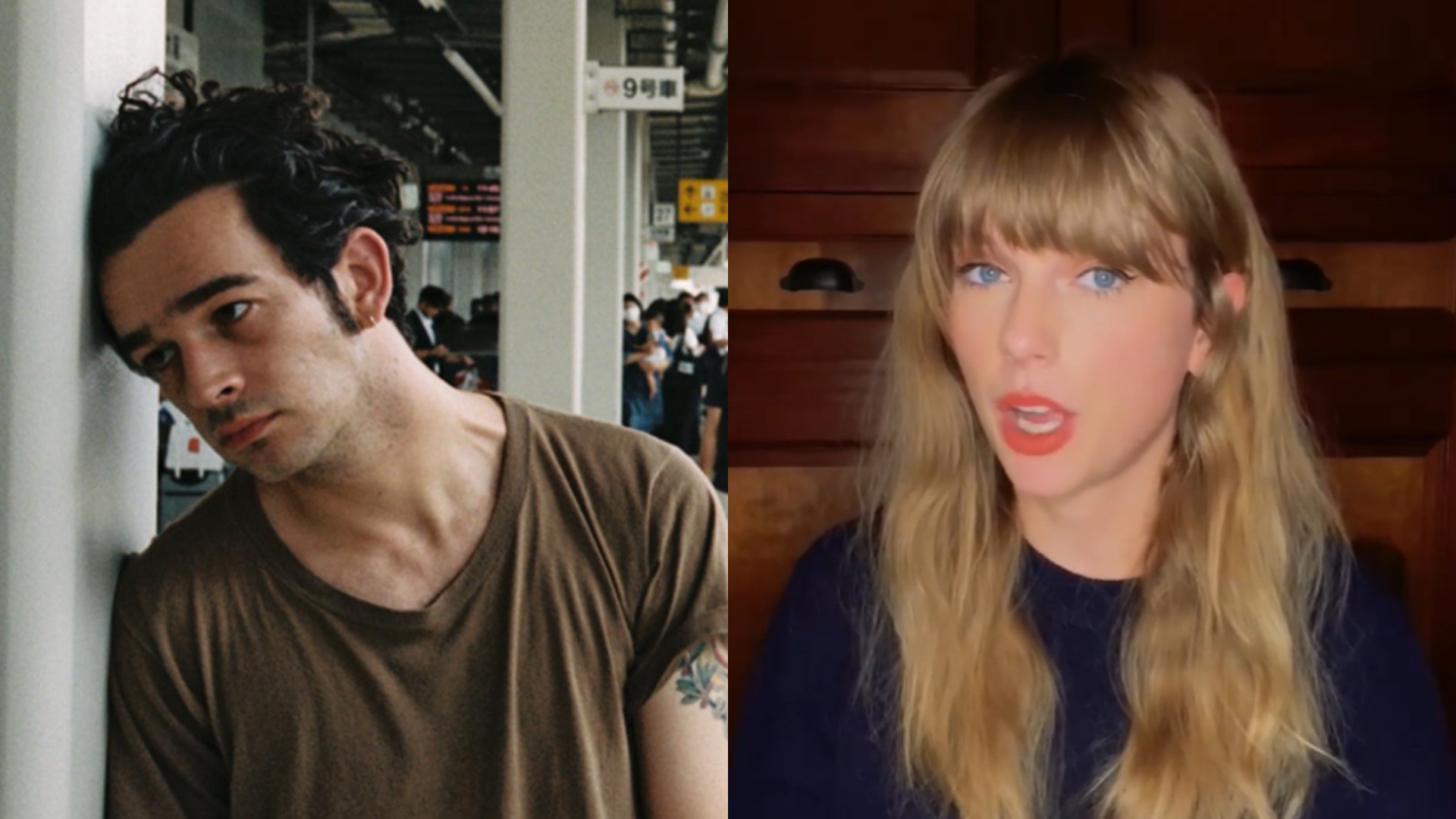 Taylor Swift teria terminado relacionamento com Matty Healy, afirma site