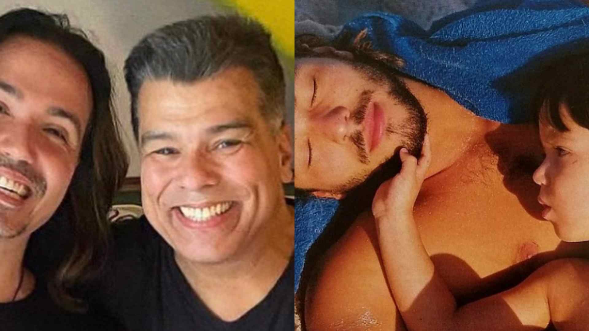 Maurício Mattar divide cliques raros com o filho e presta homenagem: “Seja feliz”