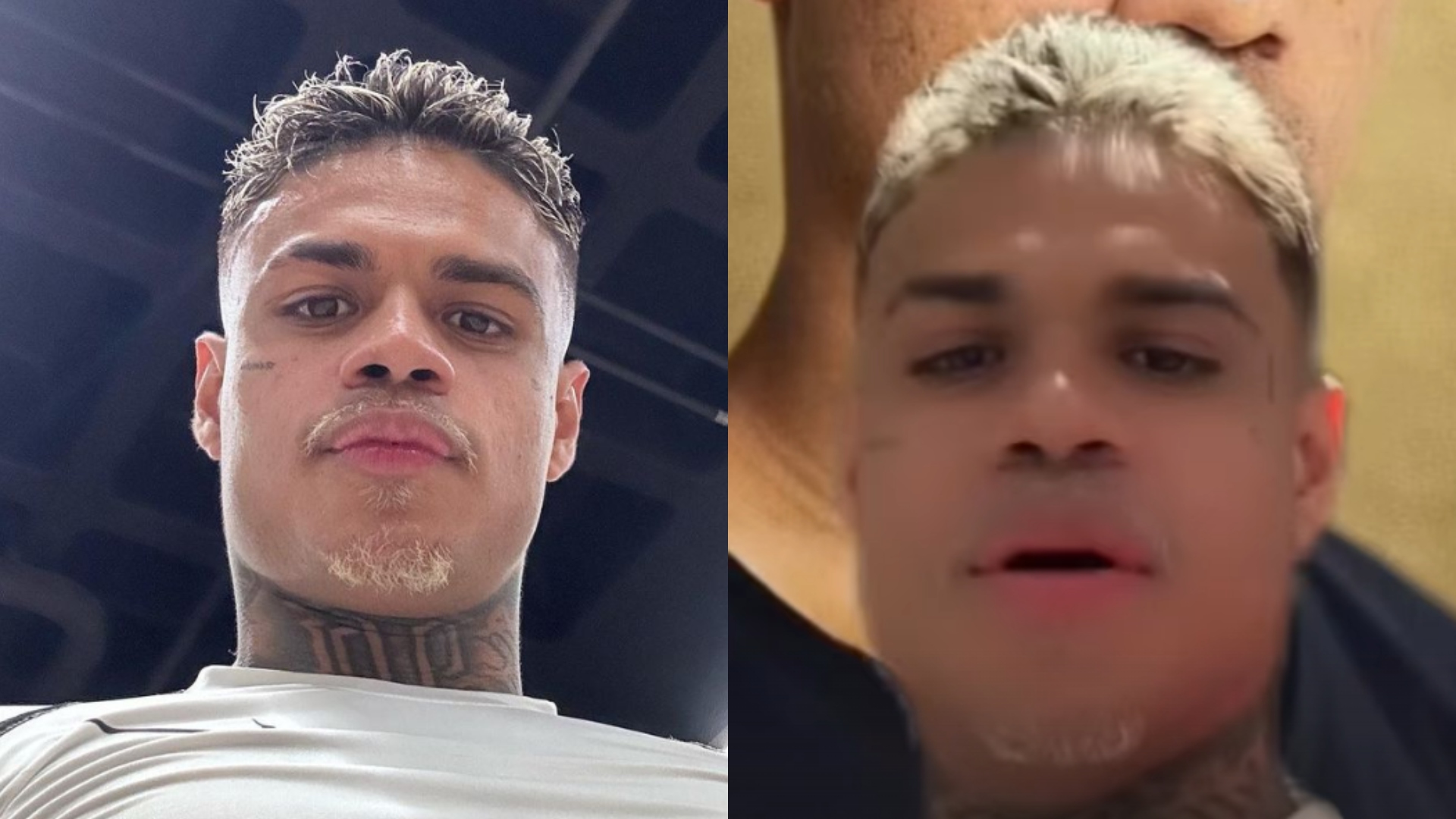 MC Cabelinho e Bella Campos se divertem com montagem do cantor careca