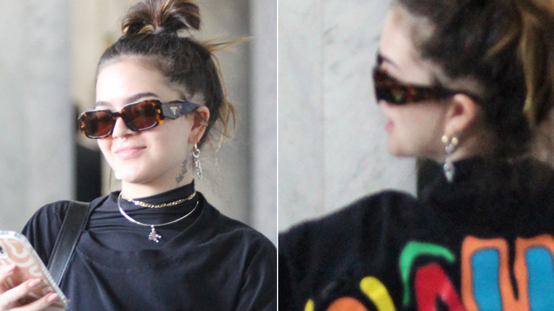 Mel Maia manda recado em look confortável no aeroporto