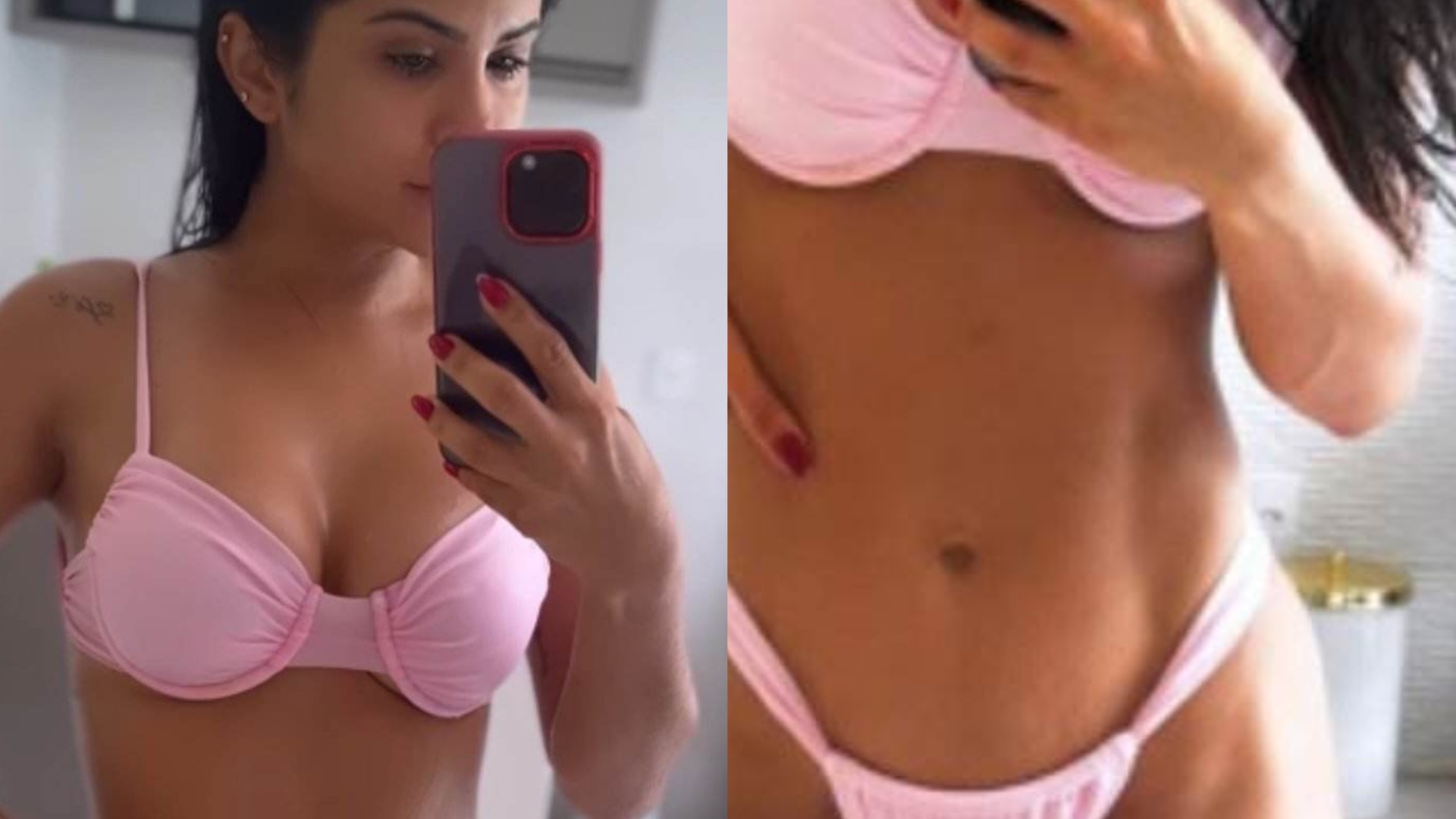 De biquíni cavado, Mileide Mihaile revela corpão impressionante após cirurgias