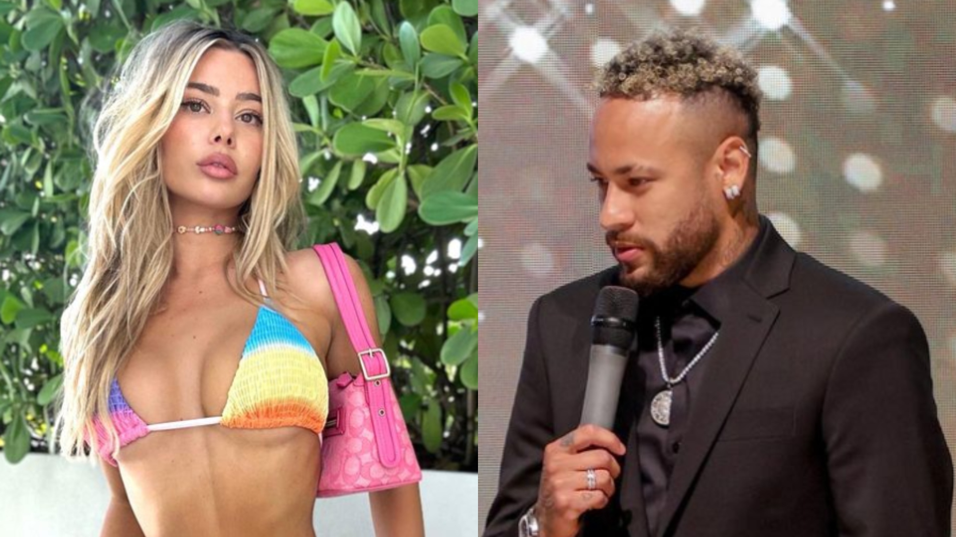 Neymar flerta com modelo um dia após pedir perdão à namorada, mas é exposto