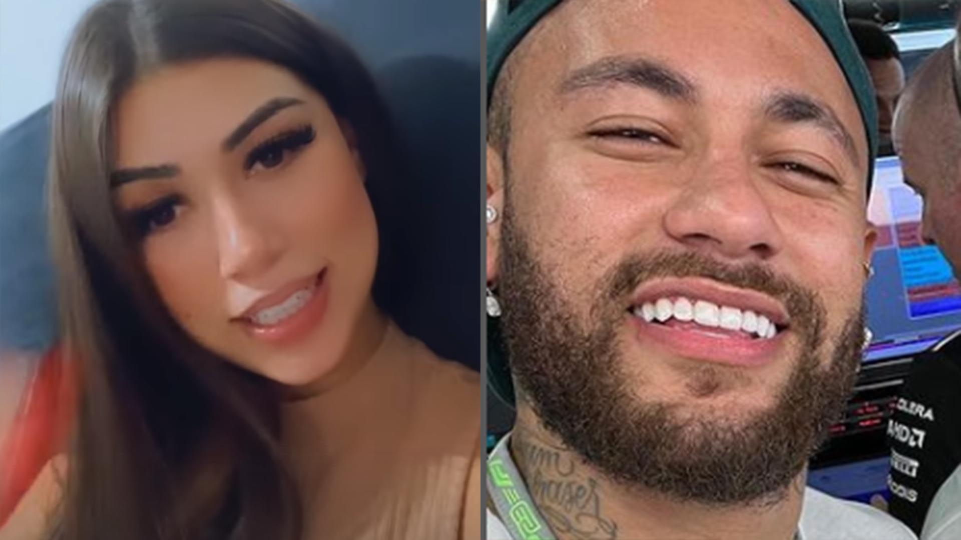 Influenciadora expõe print de conversa com Neymar Jr e justifica sua decisão