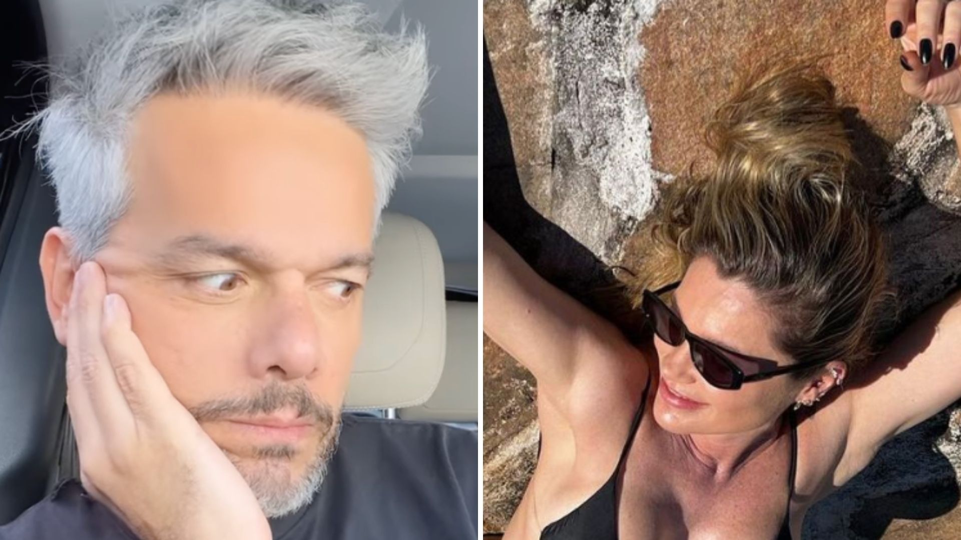 Otaviano Costa mostra Flávia Alessandra com biquíni finíssimo e reage: “Desmaiada”