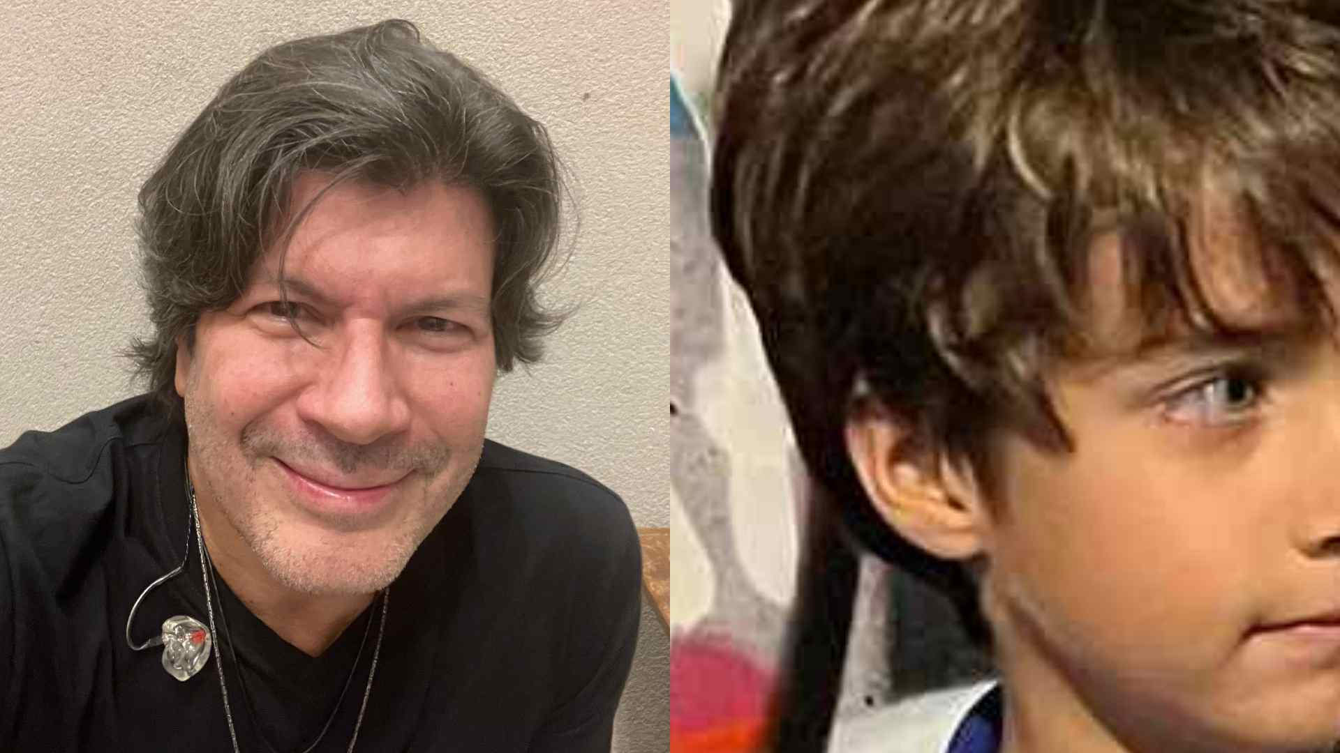 Com clique raro, Paulo Ricardo encanta ao comemorar aniversário do filho