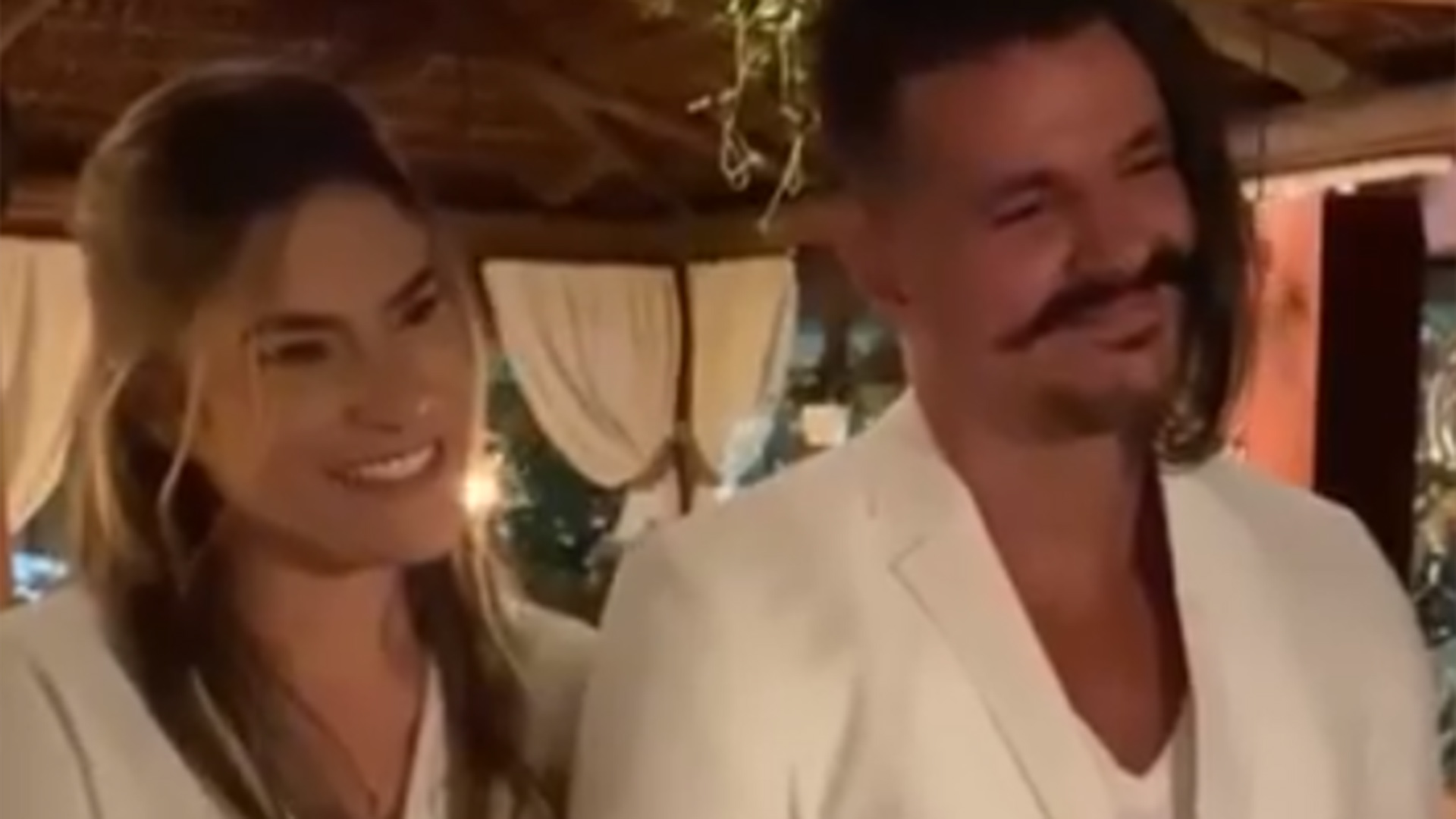 Priscila Fantin exibe imagem do seu casamento com Bruno Lopes no Brasil