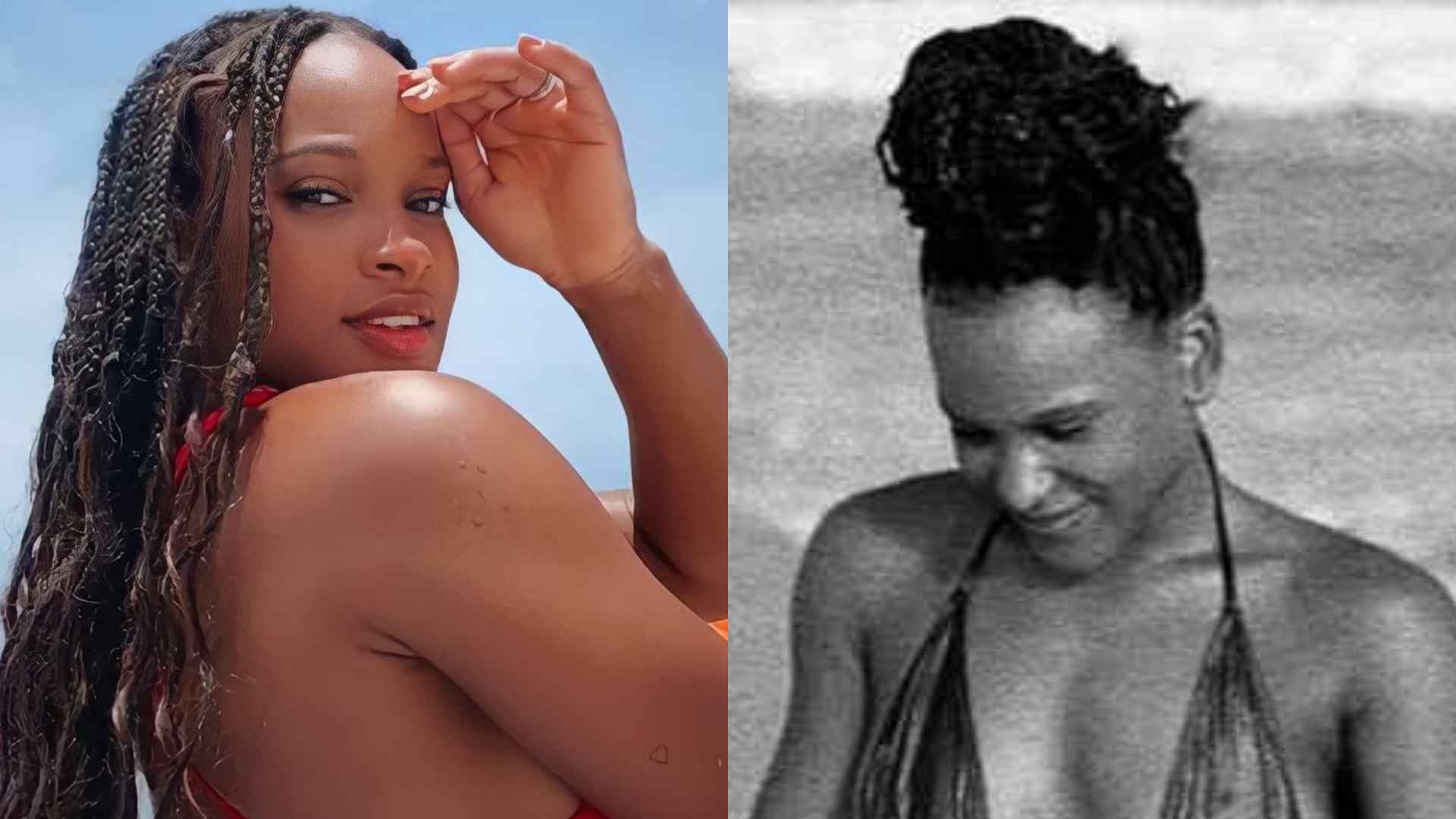 De biquíni, Rebeca Andrade impressiona ao exibir abdômen definido na praia: “Maravilhosa”
