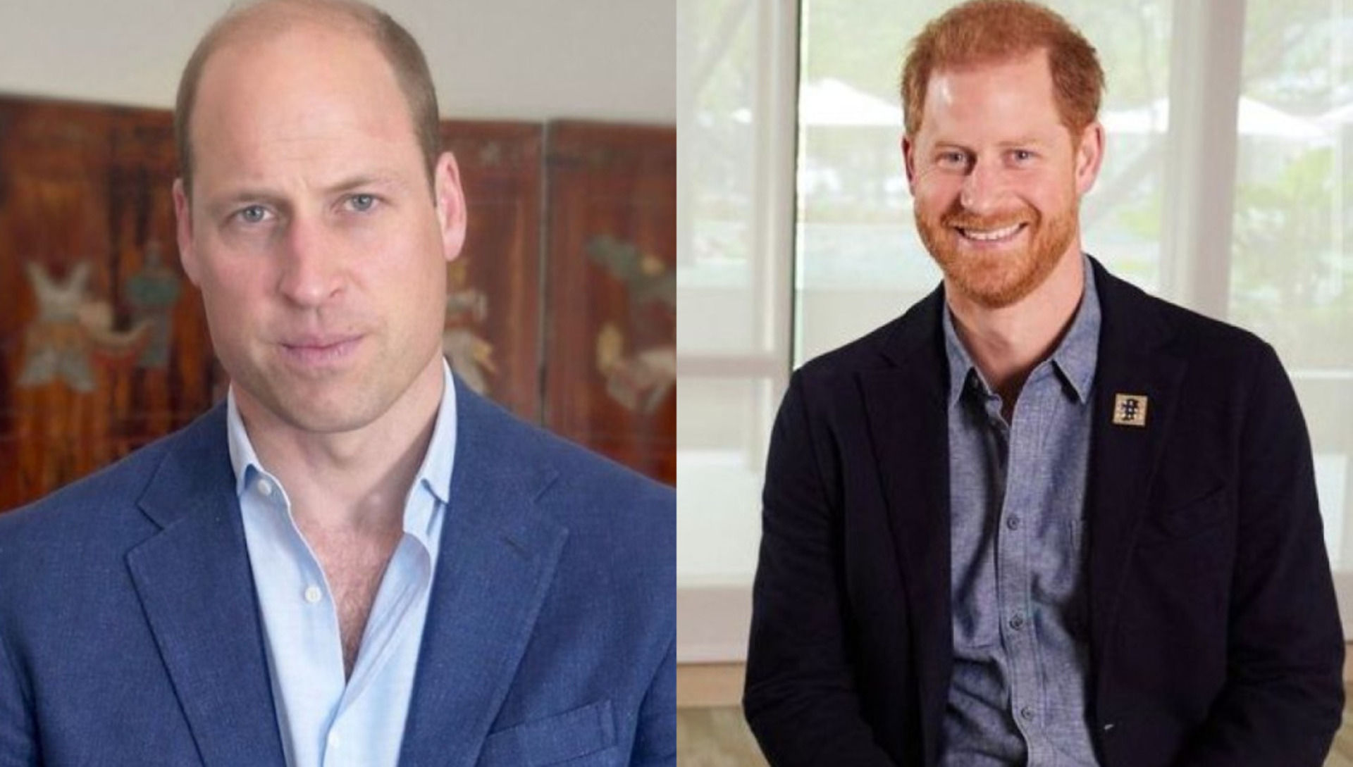 Príncipes Harry e William se reúnem em premiação homenageando a mãe Princesa Diana