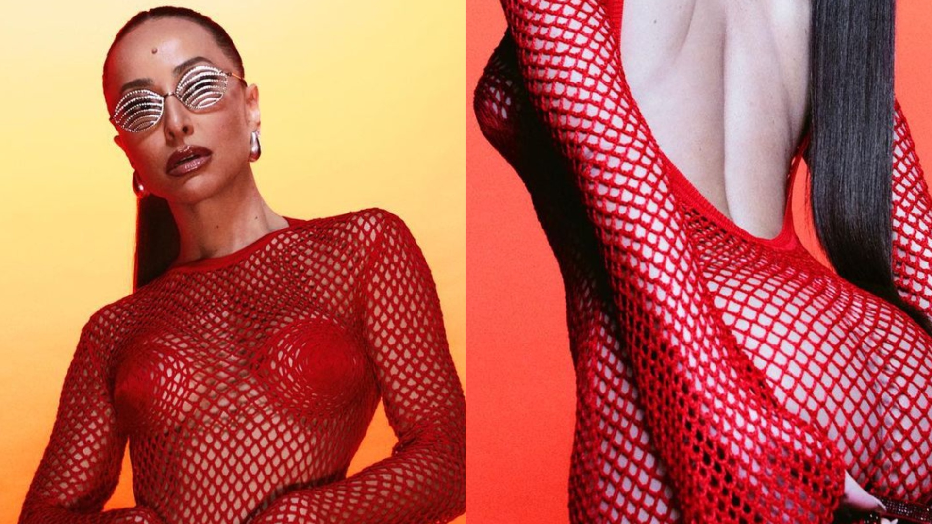De look vazado, Sabrina Sato exibe bumbum sem roupa íntima: ‘Maravilhosa’