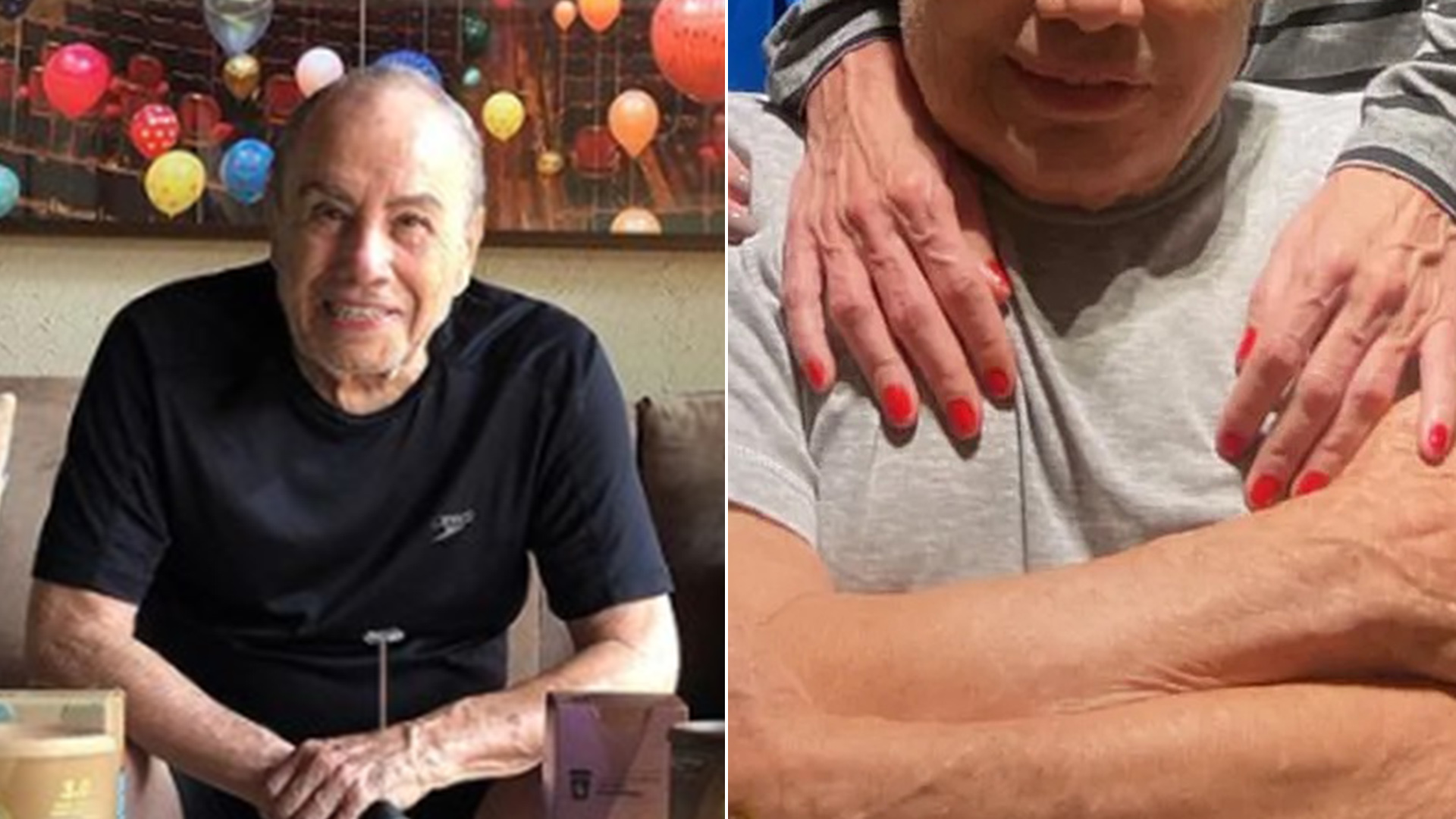Stenio Garcia surge com o rosto desinchado em nova foto