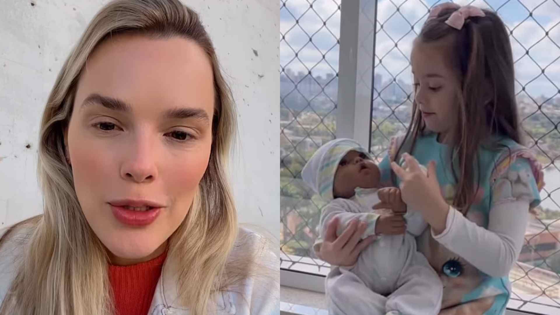 Após alta, Thaeme Mariôto atualiza quadro de saúde da filha: “O tratamento continua”