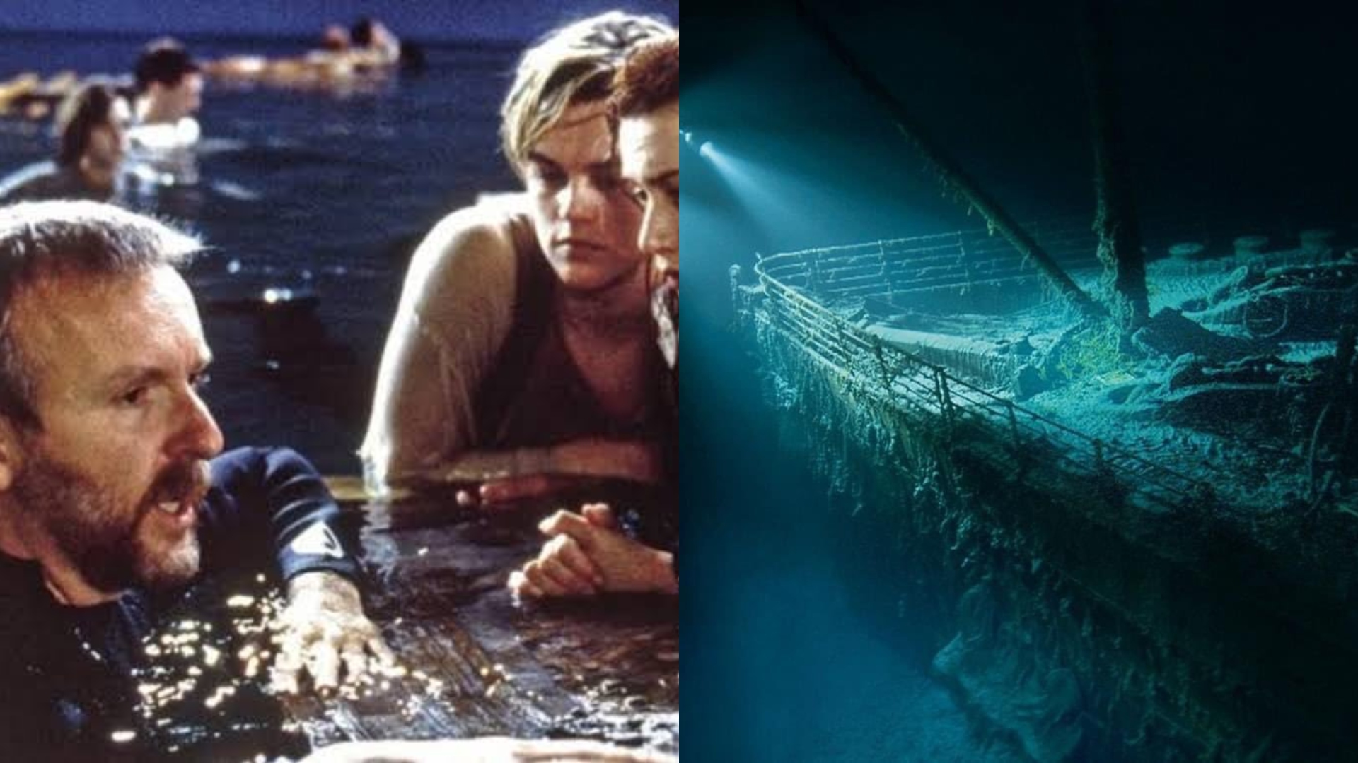 Titanic: Filme usou imagens reais do naufrágio do icônico navio durante produção